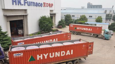 珍珠巖膨脹爐生產線